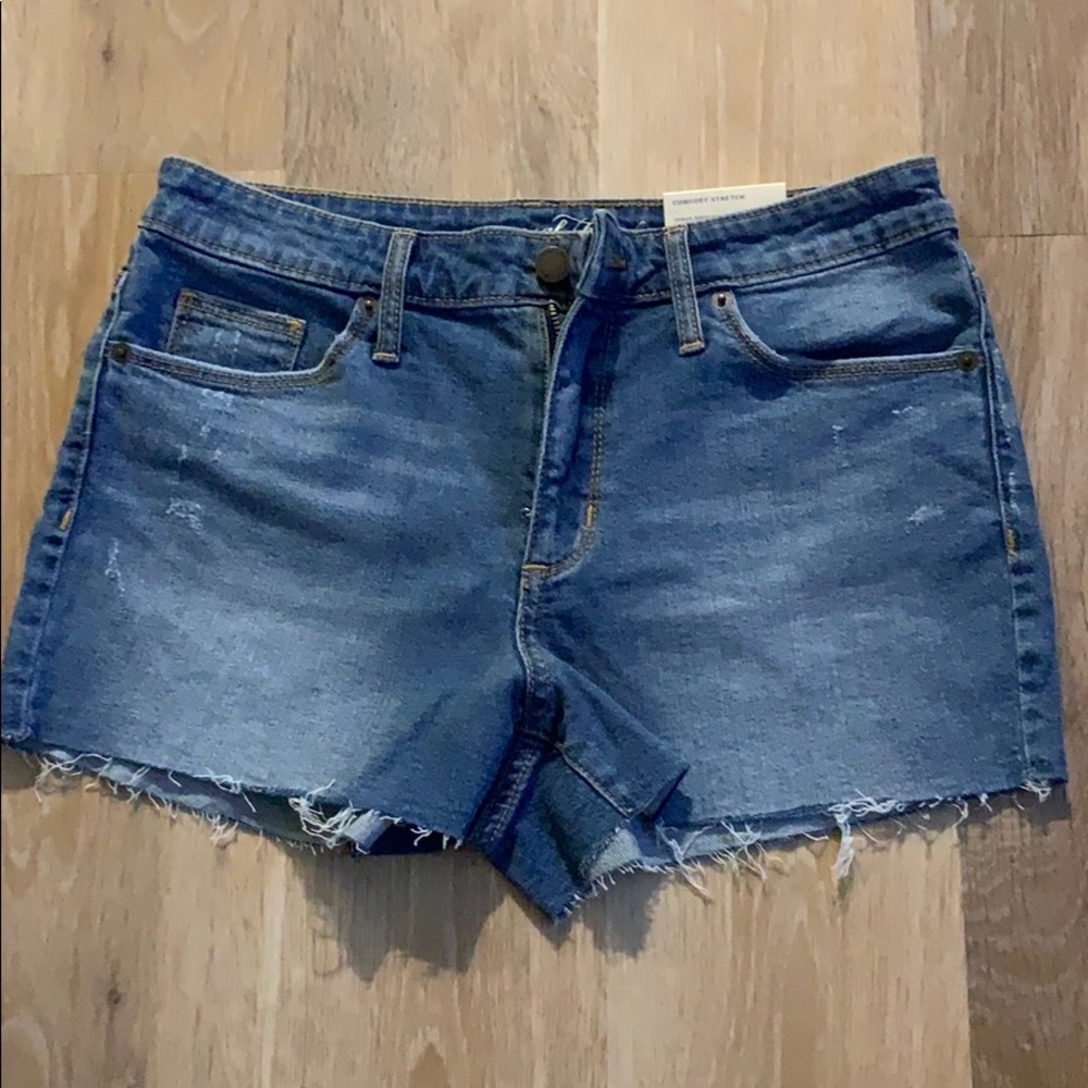 High rise shortie short